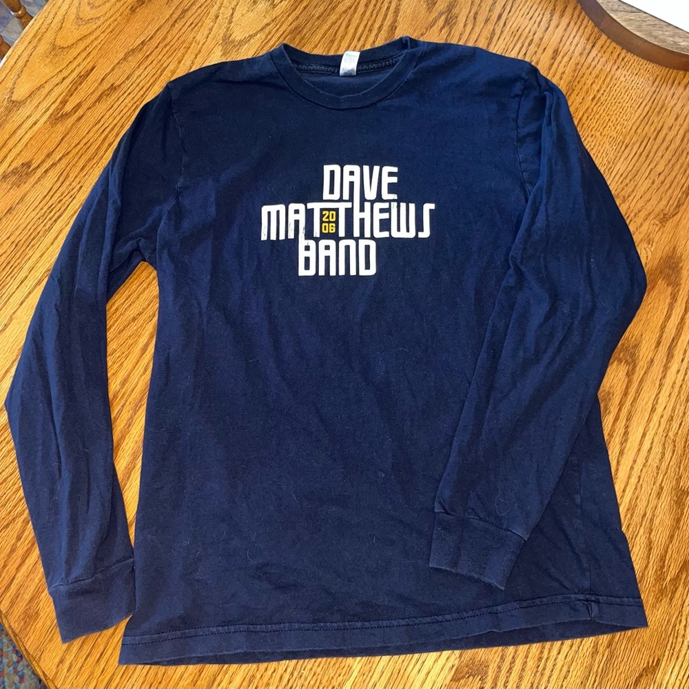 Dave Matthews Band 2006 concert long sleeve tee. Small
